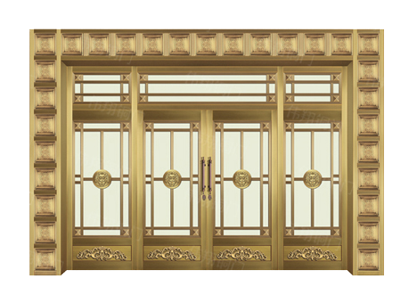 江阴玻璃铜门